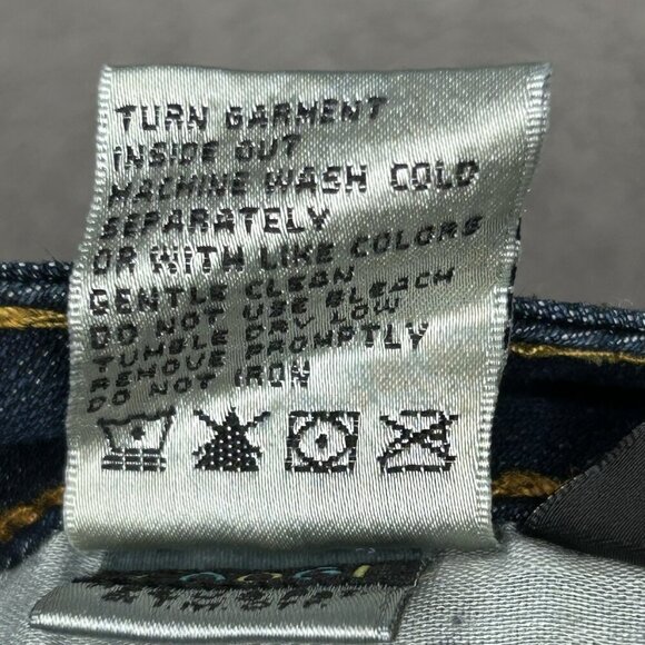 Coogi Jeans Womens 18W Bootcut Stretch Denim Gold Embroidered Pockets Y2K Retro - Picture 9 of 16